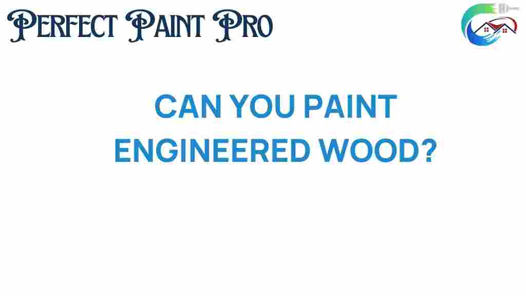 can-you-paint-engineered-wood