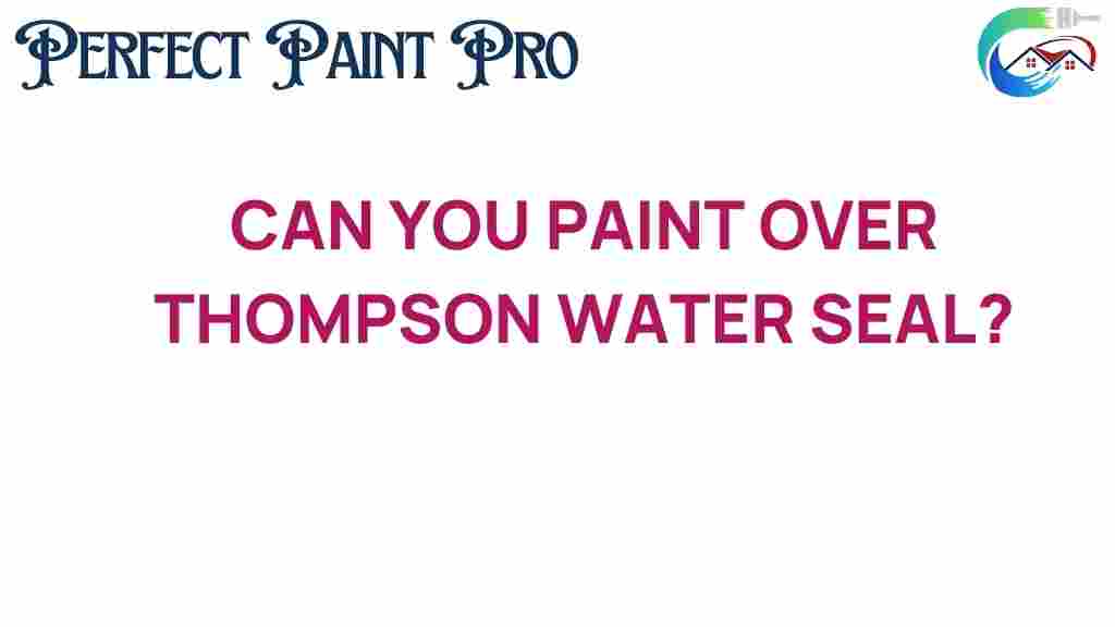 can-you-paint-over-thompson-water-seal