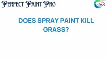 Does Spray Paint Kill Grass? Uncovering the Truth Behind the Colorful Controversy