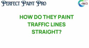 The Art of Precision: How Do They Paint Traffic Lines Straight?