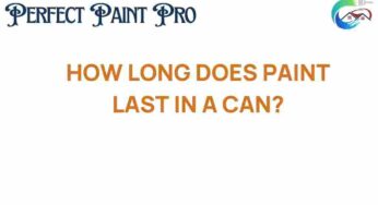 How Long Does Paint Last in a Can? Unveiling the Truth Behind Shelf Life