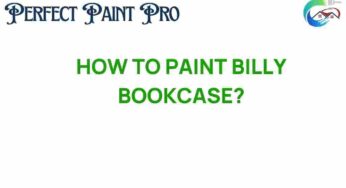 Transform Your Space: How to Paint a Billy Bookcase with Style