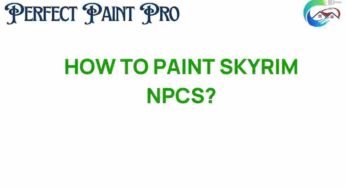 Mastering the Art of Painting Skyrim NPCs: A Guide for Gamers