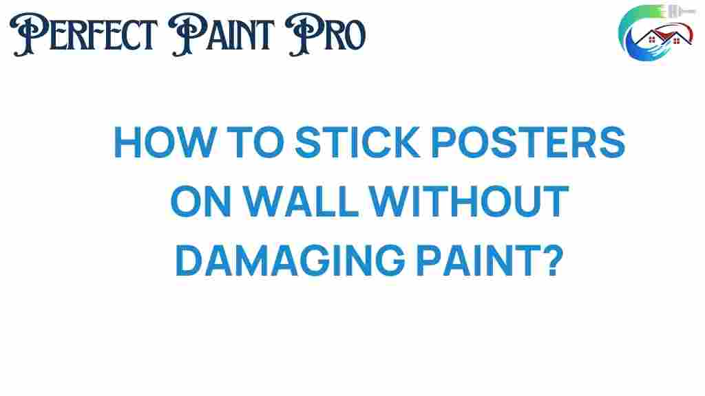 sticking-posters-without-damaging-paint