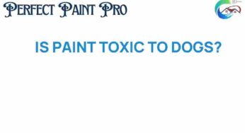 Is Paint Toxic to Dogs? Uncovering the Hidden Dangers in Your Home