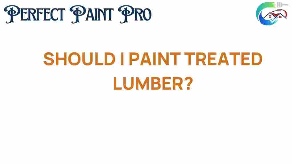 should-i-paint-treated-lumber