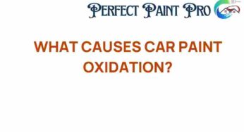 Unveiling the Mystery: What Causes Car Paint Oxidation?