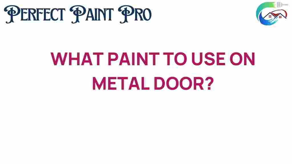 what-paint-to-use-on-metal-door