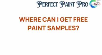 Where to Discover Free Paint Samples: Your Guide to Color Exploration